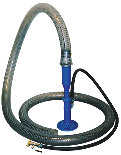 Pneumatic water pump