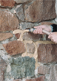 machine a jointer cobra pour mur en pierre acf france